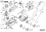 Bosch 3 600 H85 B02 Arm 32 Lawnmower 230 V / Eu Spare Parts